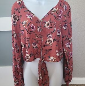 Fashion Nova Kiara Floral Top S